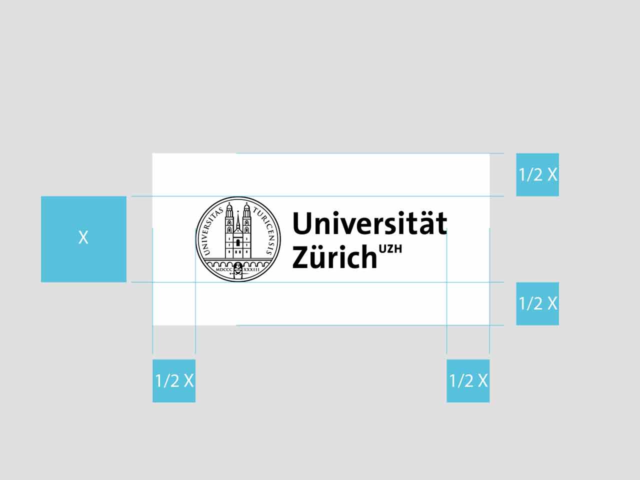 Schutzzone UZH-Logo