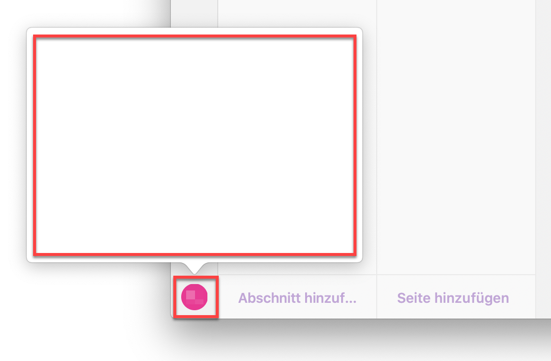 Falls Ihre Benutzerdetails nicht angezeigt werden, schliessen Sie OneNote und öffnen es erneut.